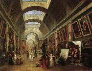 ROBERT, Hubert, View of the  Grande Galerie